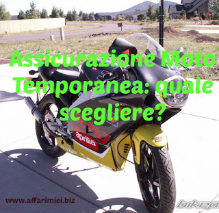 Moto Temporanea Polizza